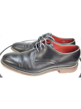 Dasco Oxfords Men's M 9 1/2 Black Leather Classic Loafers Lace up